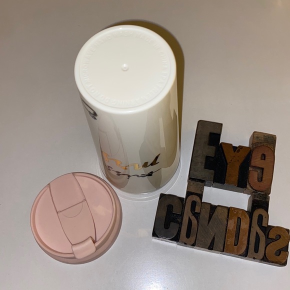 ♠️KATE SPADE NEW YORK “Miss to Mrs.” 💍 Coffee/aTea Tumbler - Picture 7 of 8